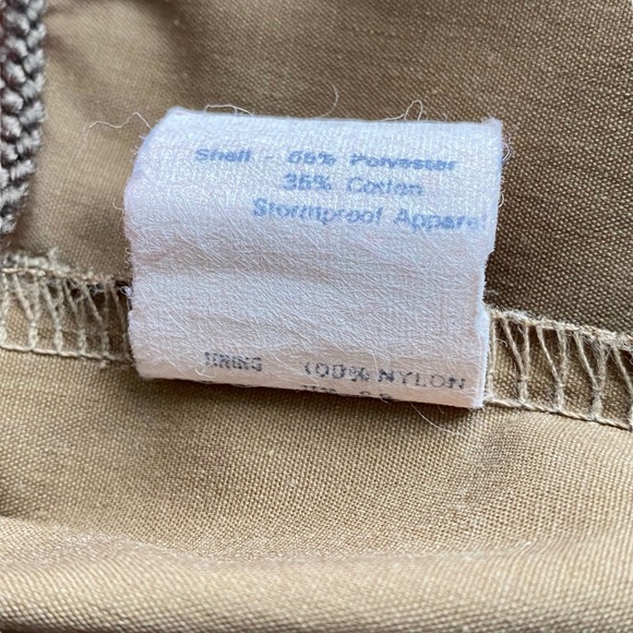 Because Its There Seattle VTG Field Jacket XS Brown Chore Utility Coat USA Made - Picture 10 of 12